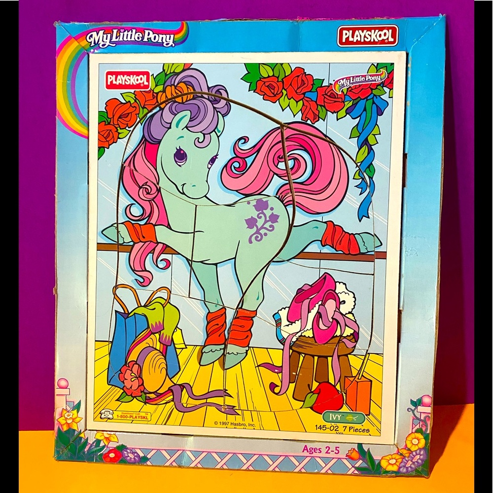 MY LITTLE PONY G2 VINTAGE 1997 IVY WOOD PUZZLE PLAYSKOOL